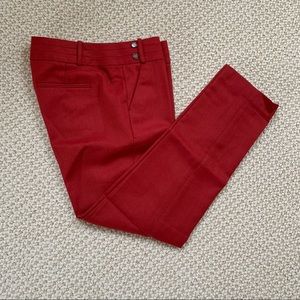 Ann Taylor LOFT Marisa Pants, Red